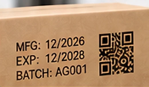 Batch code & QR code